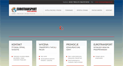 Desktop Screenshot of eurotransportni.com
